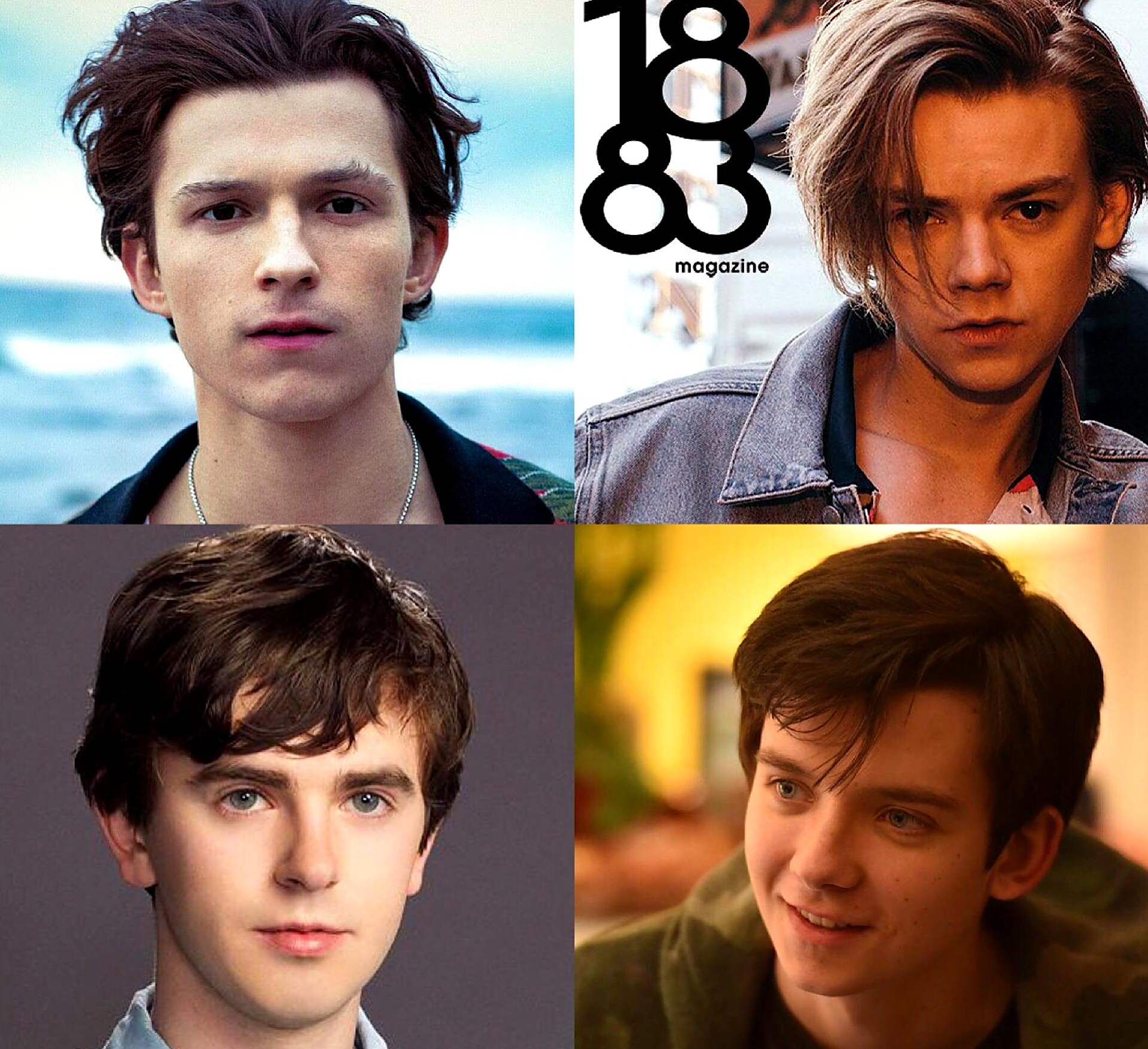 "伦敦f4"从小到大相貌变化对比,未来谁的前景更广阔?